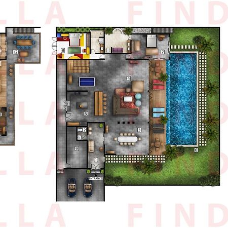 Niconico Mansion By Villa Finder Seminyak Kültér fotó